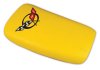 C5 Corvette Embroidered Console Lid Pace Car Yellow With Black Logo